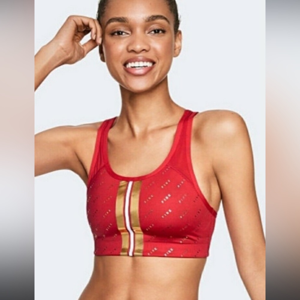 Pink VS sports bra❤️
